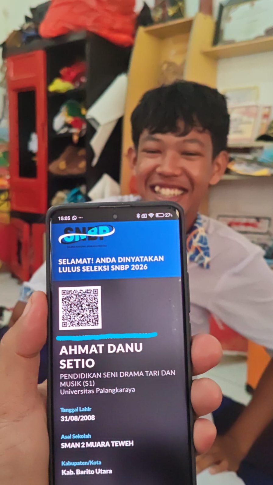 Lulus Seleksi Nasional Berdasarkan Prestasi (SNBP) 2026